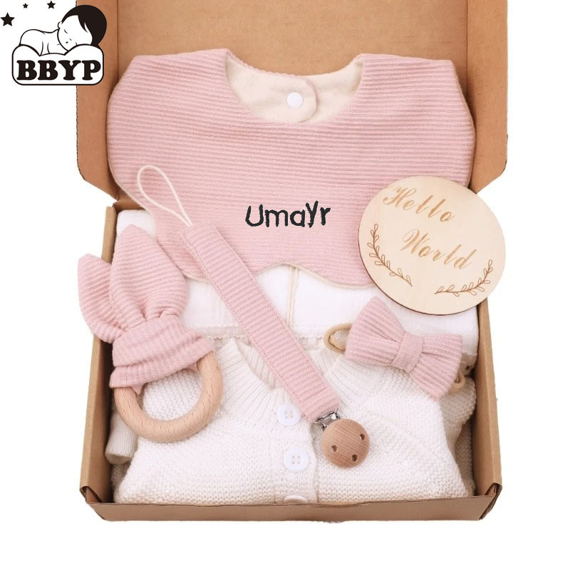 Personalized Name Box - Personalized name Birth Set Gift Box