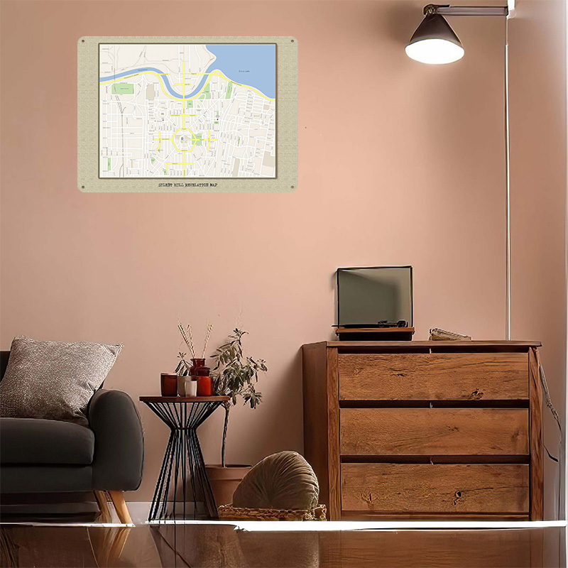 Silent Hill Revelation Map Met - огляд і ціна Custom Map Poster
