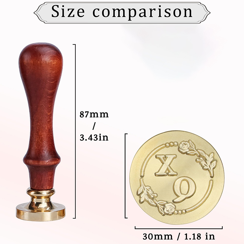 Wedding Custom Wax Seal Stamp  - огляд і ціна Wax Seal Letter Kit