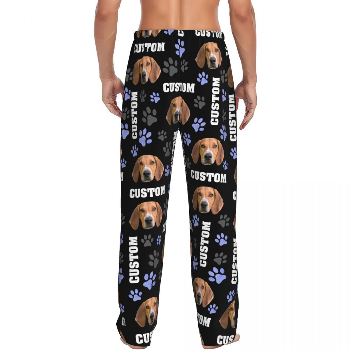 Men Custom Dog Photo Pajama Pa - огляд і ціна Pet Portrait Custom