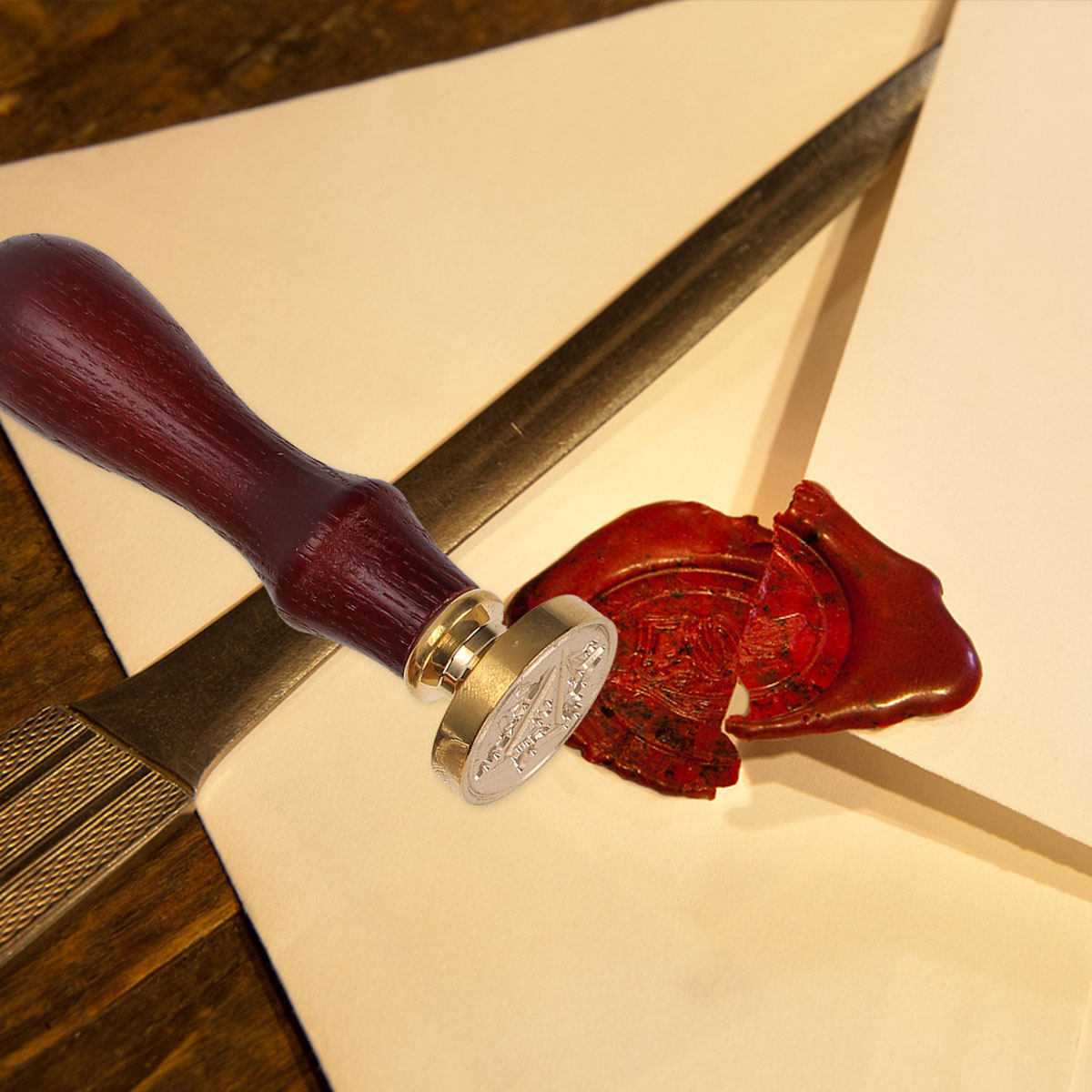 1Set Premium Sealing Wax Stamp - огляд і ціна Wax Seal Letter Kit