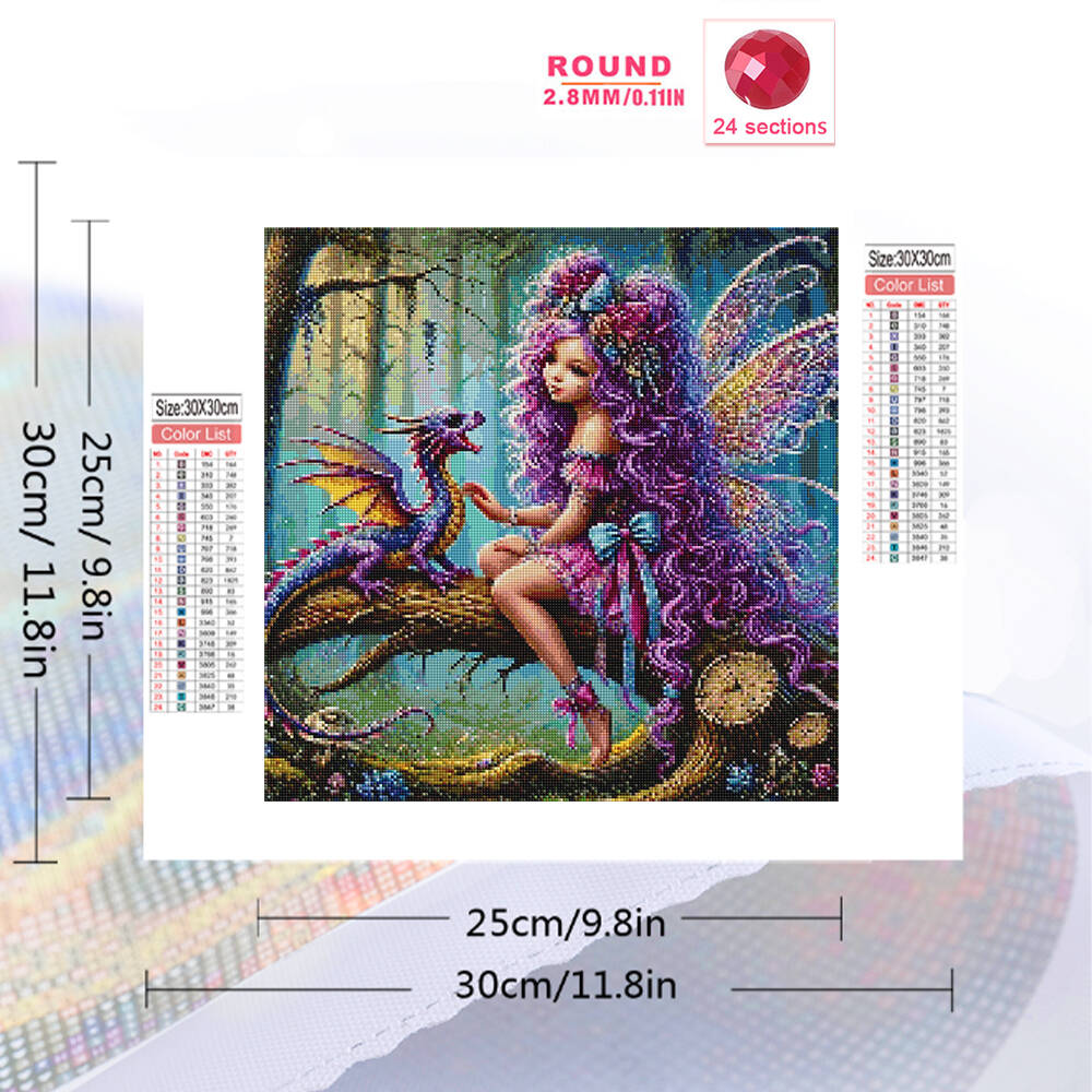 Full Square Round Diamond Mosa - огляд і ціна Photo Mosaic Print