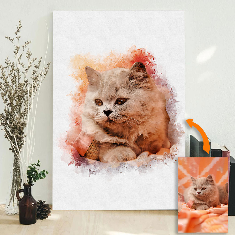 Custom Pet Portrait from Photo - огляд і ціна Pet Portrait Custom