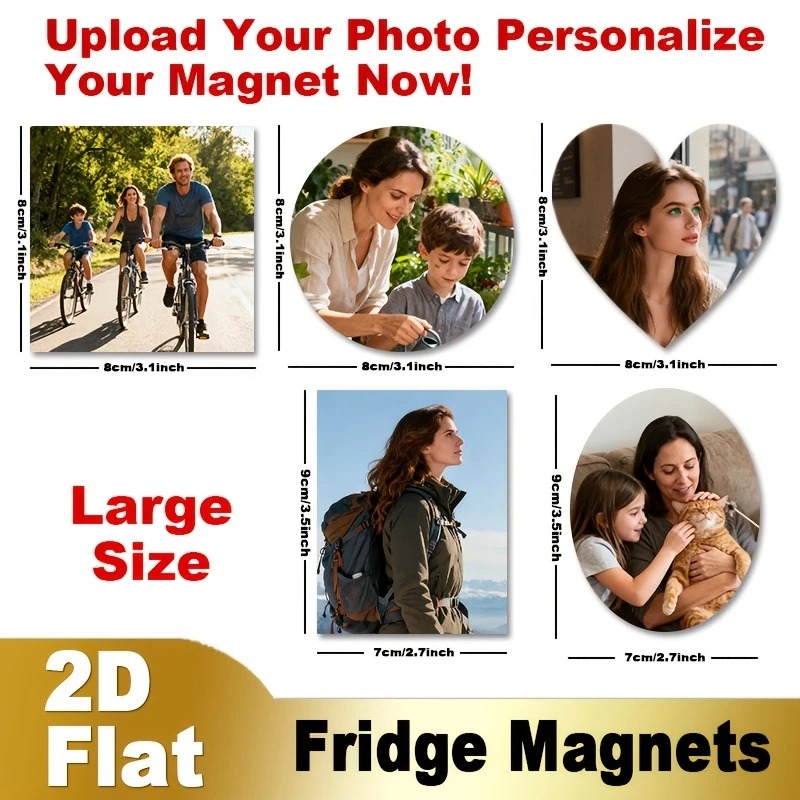 Custom Photo Fridge Magnet 2D  - огляд і ціна Pet Portrait Custom