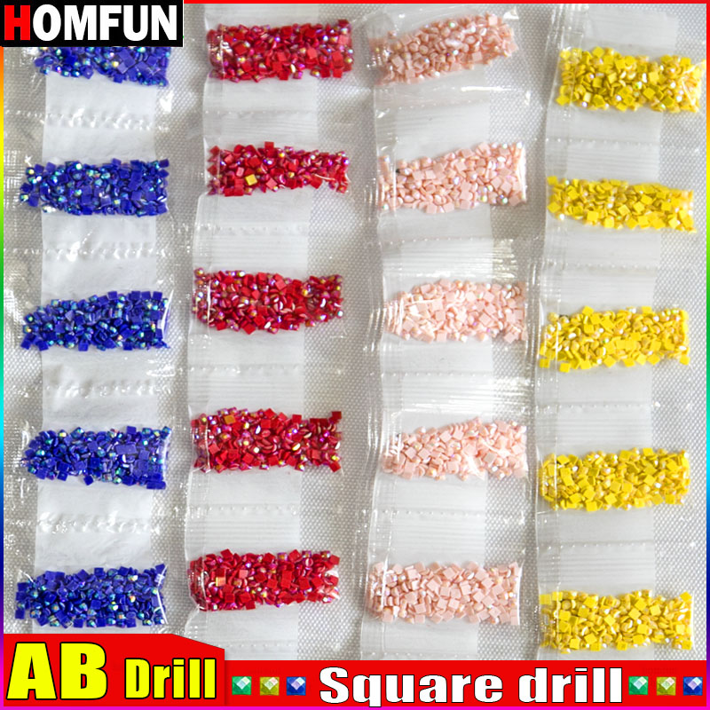 HOMFUN AB Square Drill DIY Dia - огляд і ціна Photo Mosaic Print