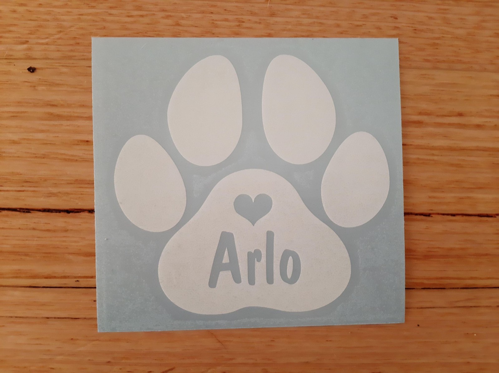 2pcs Personalised Paw Print wi - огляд і ціна Pet Portrait Custom